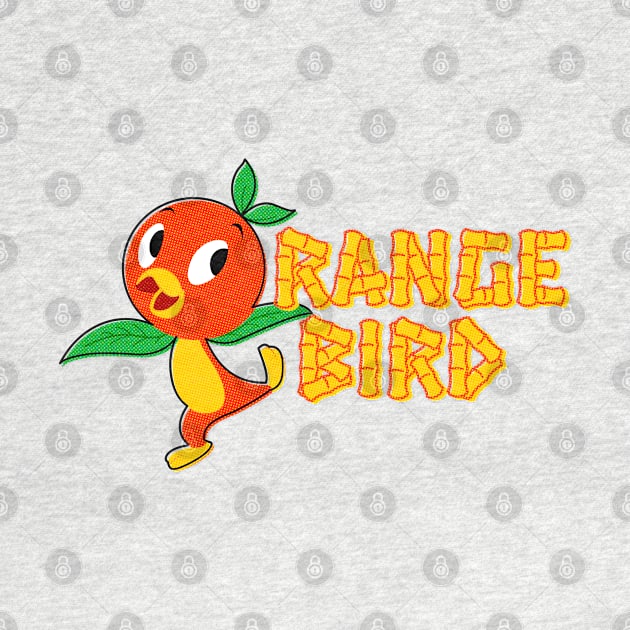 Vintage Orange Bird by NicksProps